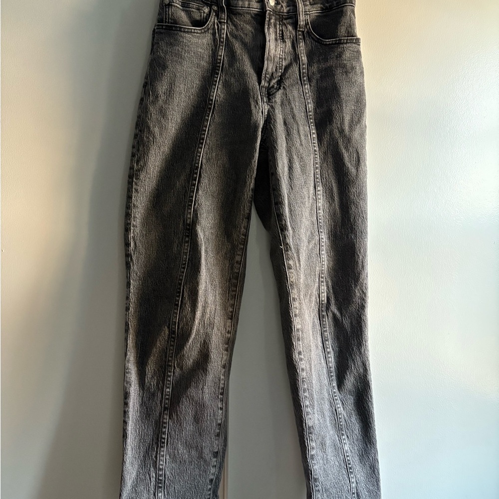 Madewell Charcoal Denim Jeans